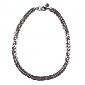 Collier ROBERT plaqué argent