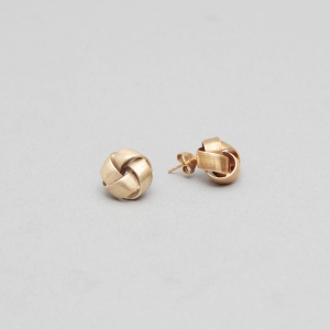Boucles LEON plaqué or