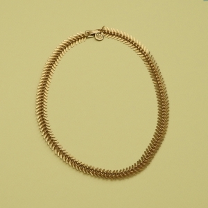 Collier RAMONA plaqué or