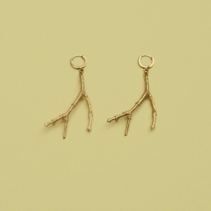 Gold plated HANNA earrings