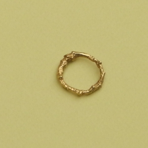 Gold plated HANNA ring