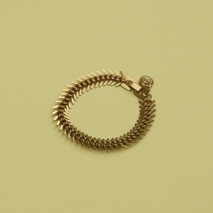 Bracelet RAMONA plaqué or