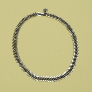 Silver plated RAMONA necklace