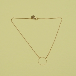 Gold plated JEANNE necklace