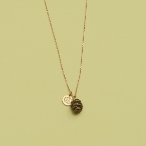 Gold plated PAULE necklace